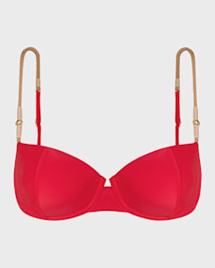 Vix Solid Paula Triangle Bikini Top Neiman Marcus