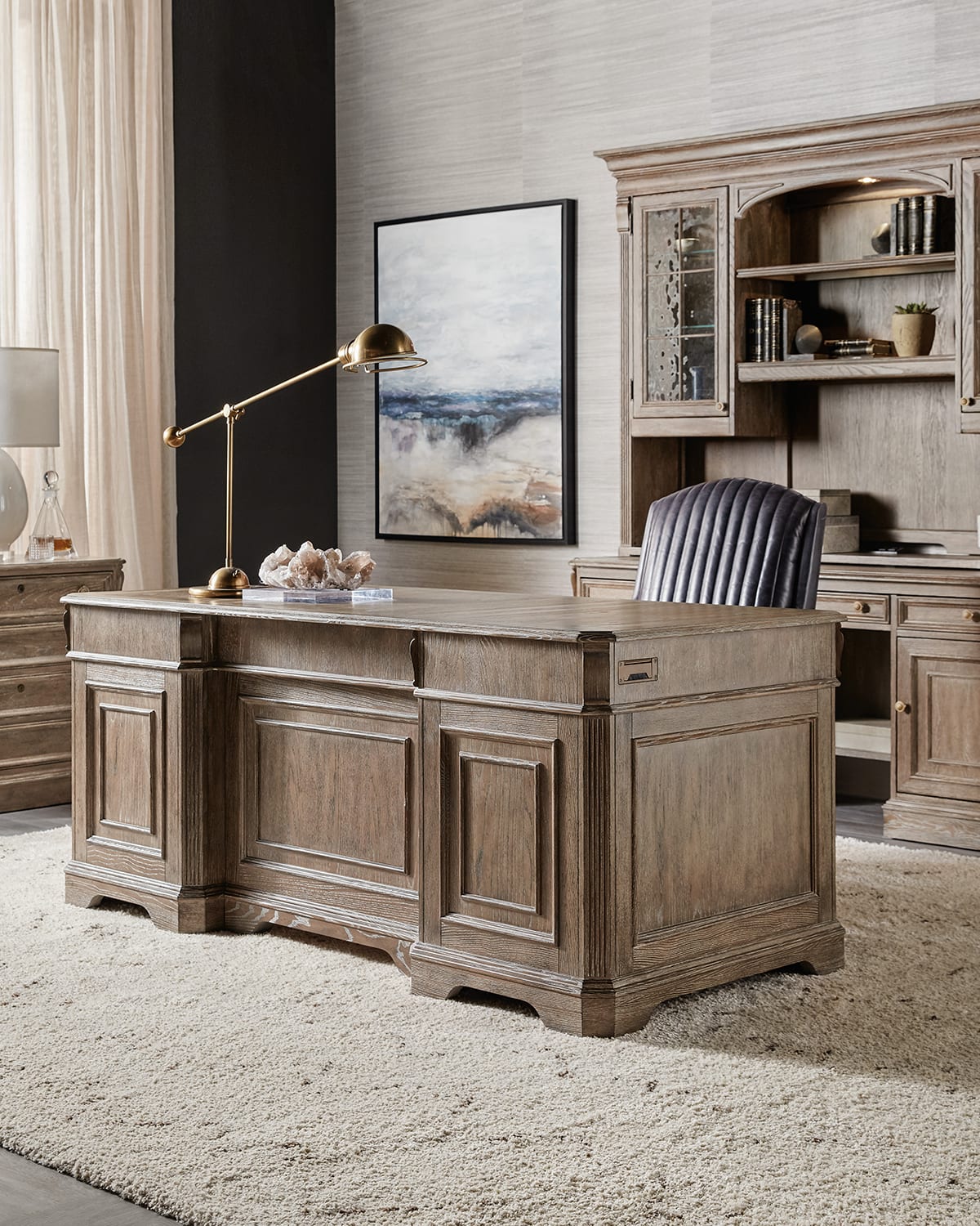 Hooker Furniture Sutter Writing Desk Neiman Marcus