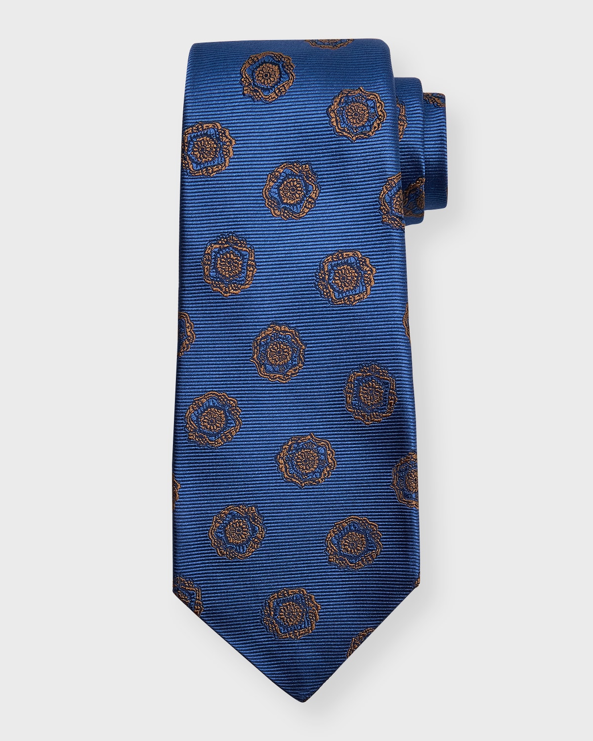 Kiton Men S Tonal Paisley Silk Tie Neiman Marcus