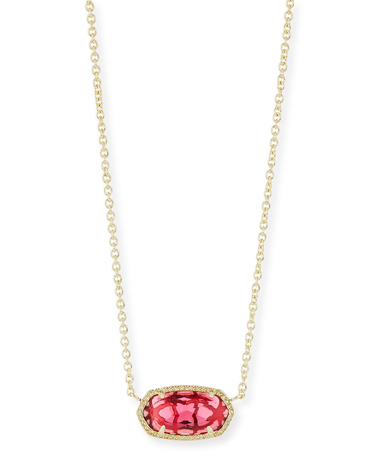 Gold Plated Crystal Necklace Neiman Marcus