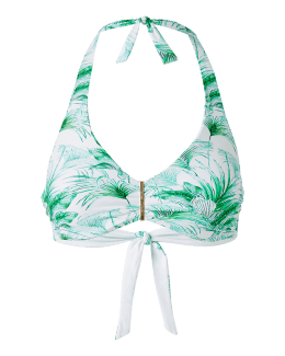 Pq Swim Donna Ribbed Halter Bikini Top Neiman Marcus