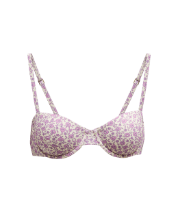 Tory Burch Carousel Printed Underwire Bikini Top Neiman Marcus