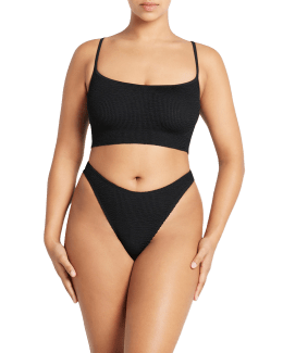 Bond Eye Swim Scout Crop Eco Bikini Top Neiman Marcus