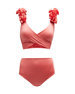 Zimmermann Lyre Bamboo Ring Two Piece Bikini Set Neiman Marcus