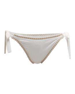 Platinum Inspired By Solange Ferrarini Multi Trim Side Tie Bikini