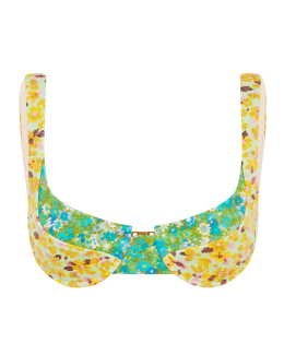 Tory Burch Carousel Printed Underwire Bikini Top Neiman Marcus