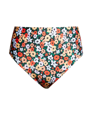 Agua By Agua Bendita Jengibre High Waist Ruffle Bikini Bottoms Neiman