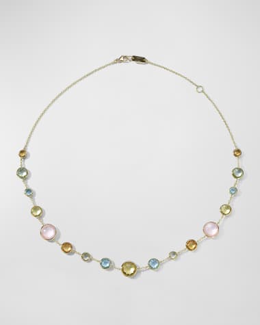 Ippolita Lollitini Short Necklace in 18K Gold