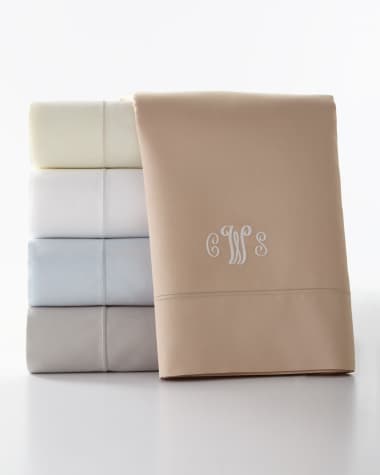Sferra Full Marcus Collection 400 Thread-Count Solid Sheet Set