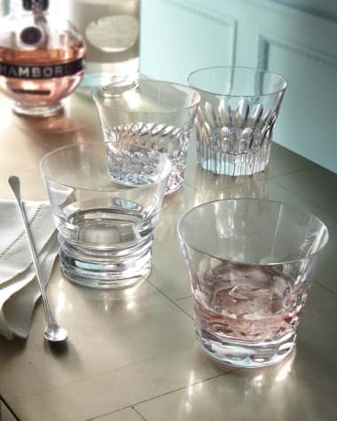 Baccarat Dallas Assorted Double Old-Fashioned Glasses, Set of 4