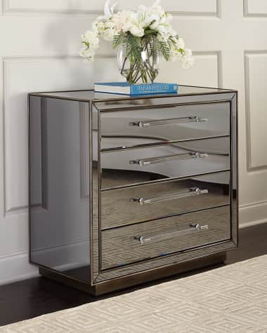 Katherine Noble by BMC Tara Mirror 4-Drawer Chest