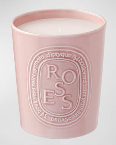 DIPTYQUE Roses Scented Pink Candle, 21.2 oz.