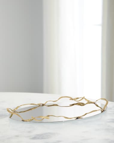 John-Richard Collection Rippled Ribbon Tray
