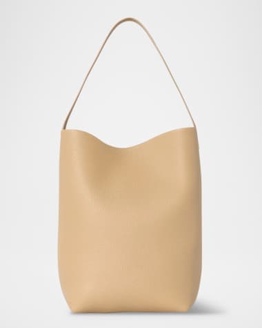 THE ROW N/S Park Tote Medium in Lux Grained Calfksin