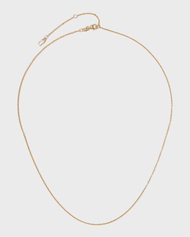 Sarah Chloe Melange 14K Gold Cable Chain Necklace