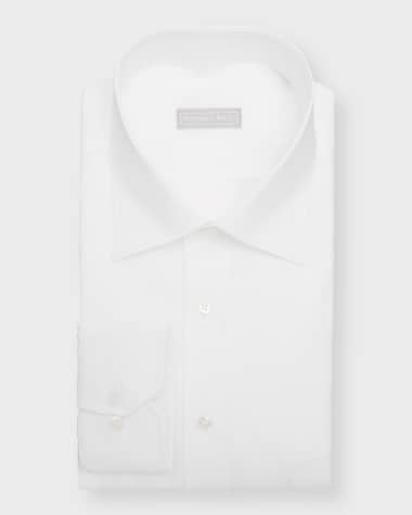 Stefano Ricci Men's Linen Dress Shirt
