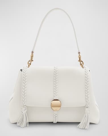 Chloe Penelope Medium Top-Handle Bag in Smooth Grained Leather