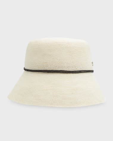 Helen Kaminski Dijon Panama Crochet Bucket Hat