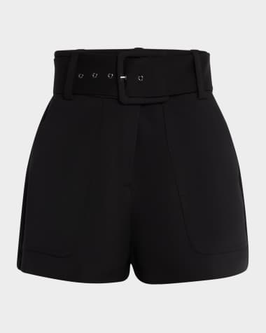 Ramy Brook Kasey Belted Shorts