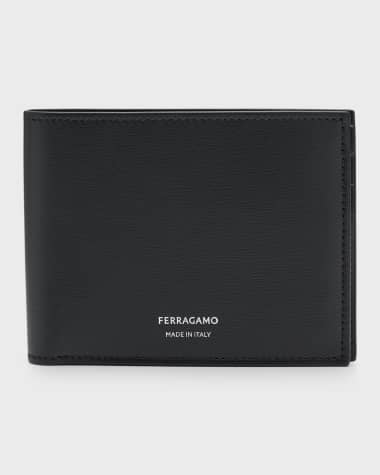 Ferragamo Men's Classic Leather Bifold Wallet