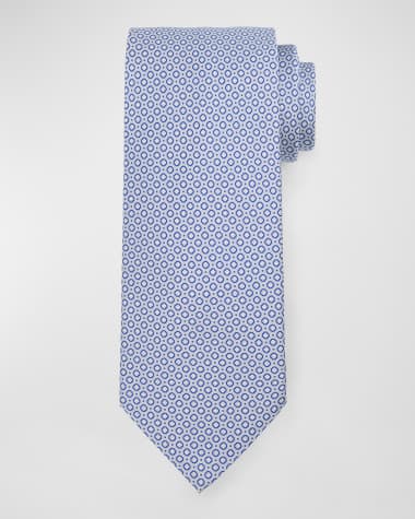 Stefano Ricci Men's Silk Micro-Geometric Tie