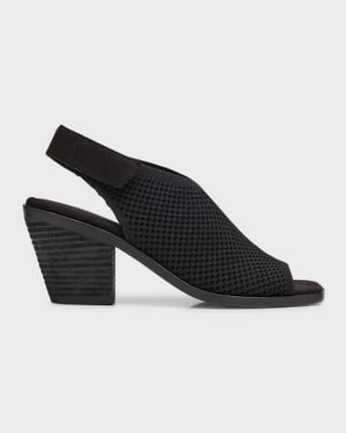 Eileen Fisher Avil Knit Slingback Sandals