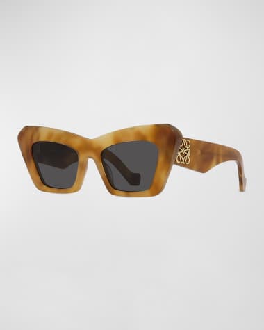 Loewe Anagram Acetate Cat-Eye Sunglasses