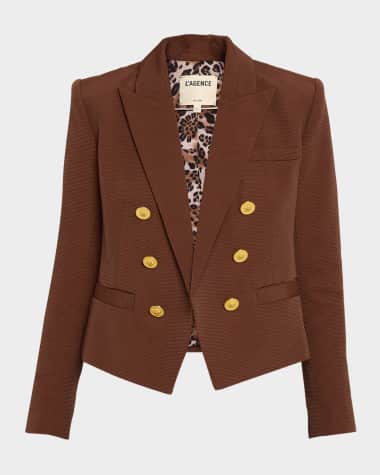 L'Agence Brooke Open-Front Blazer