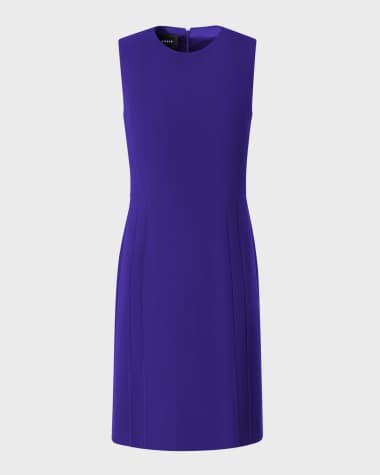 Akris Wool Crepe Sheath Dress