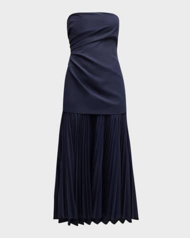 A.L.C. Austin Strapless Drop-Waist Maxi Dress