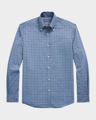 Ralph Lauren Purple Label Men's Plaid Flannel Shirt