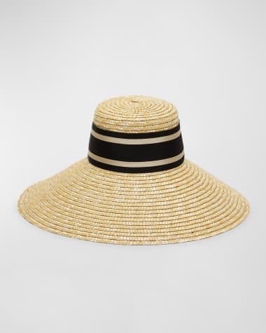 Eugenia Kim Mirabel Braided Straw Floppy Hat