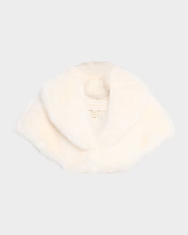 Adrienne Landau The Adrienne Faux Fur Capelet