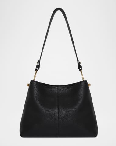 STRATHBERRY Lana Calf Leather Hobo Bag