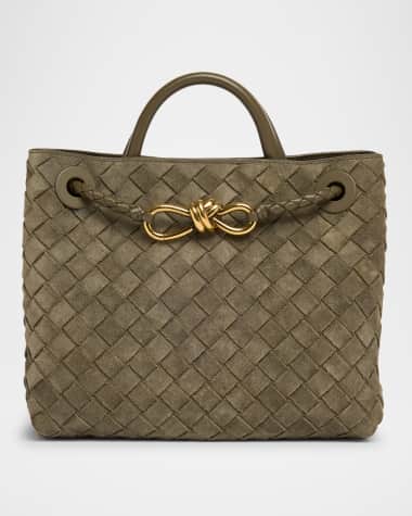 Bottega Veneta Small Andiamo Suede Tote Bag