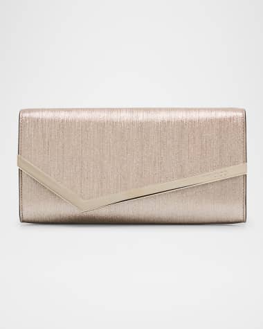 Jimmy Choo Emmie Glitter Clutch Bag