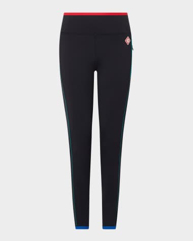 CASABLANCA Side-Stripe Activewear Leggings