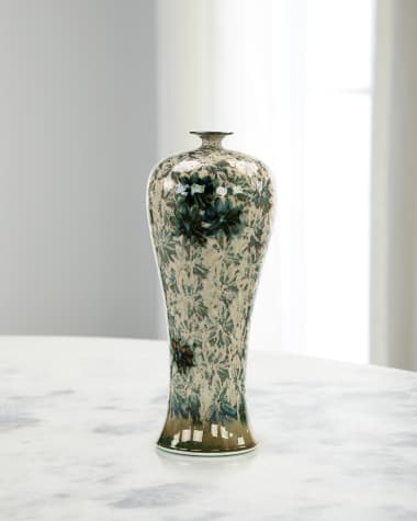 John-Richard Collection Porcelain Gardens Vase, Small