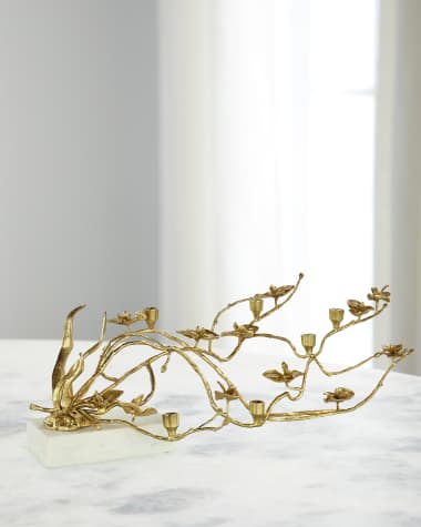 John-Richard Collection Orchids in Bloom 6-Candle Candleholder