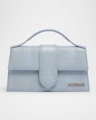 Jacquemus Le Grand Bambino Lizard-Embossed Shoulder Bag