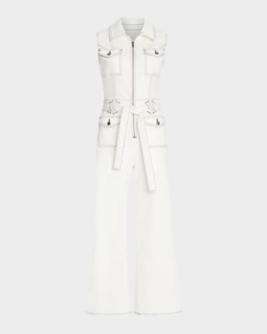 Ramy Brook Bell Denim Jumpsuit