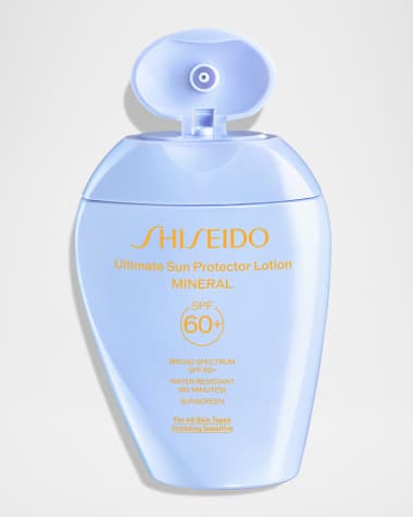 Shiseido Ultimate Sun Protector Lotion Mineral with SPF60+, 5 oz.