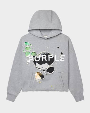 PURPLE Men's French Terry Hoodie