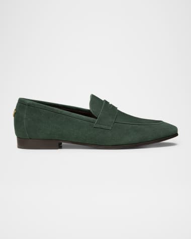 Bougeotte Suede Penny Loafers