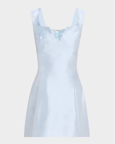 Cult Gaia Mariza Silk Mini Dress