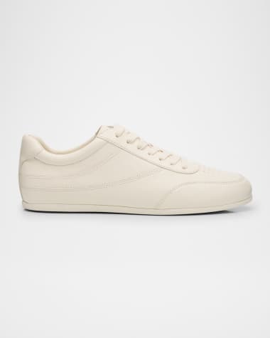Vince Men's Jet Tonal Leather Low-Top Sneakers