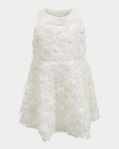Bardot Junior Girl's Lizelle Rosette Dress, Size 6M-3