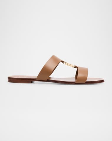 Dolce&Gabbana Bianca Logo Slide Sandals