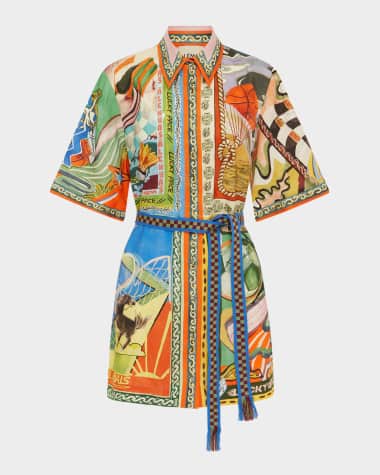 ALEMAIS Lucky Pace Mini Dress