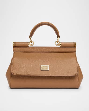 Dolce&Gabbana Medium Sicily Elongated Top-Handle Bag